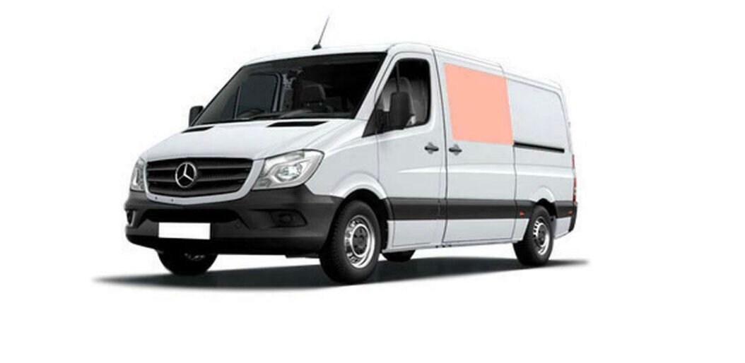 Mercedes Sprinter 2007 / VW Crafter 2007-17 Right Hand Front Sliding Window In Privacy (F2B - Foto 10