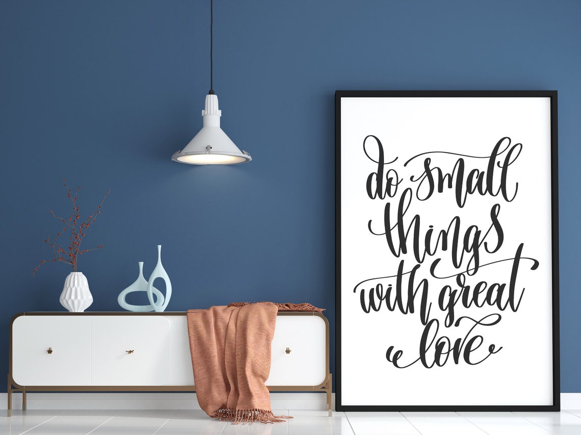 Motivational Quote wall art Printable wall art motivational | Etsy