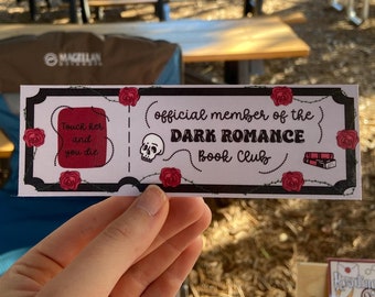 Dark Romance Book Club - Bookmark