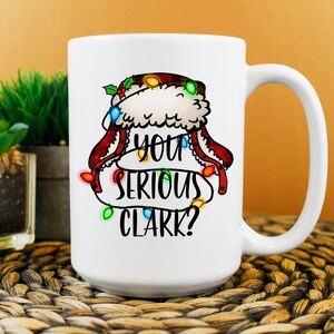 Christmas Lights and Hat Coffee Mug