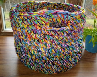Yarn Basket Crochet PATTERN