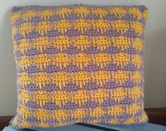 PATRÓN de crochet de almohada