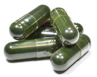 Spirulina Capsules ~ Algae, Chlorophyll, Superfood, Healing Herbal Teas, Certified Organic