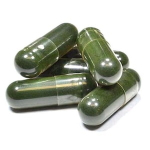 Certified Organic Wheatgrass Capsules, Healing Herbal Teas