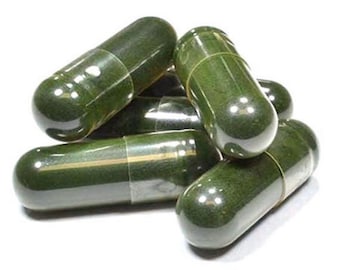 Certified Organic Wheatgrass Capsules, Healing Herbal Teas