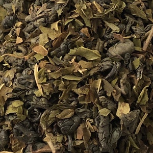Moroccan Mint Tea, Healing Herbal Teas, Certified Organic, Herbal Tea Blend, Individually Wrapped Teabags