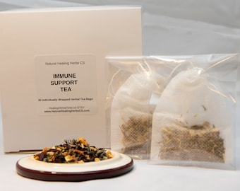 Immune Herbal Tea, Healing Herbal Teas,  Herbal Tea Blend, Herbal Tea Bags