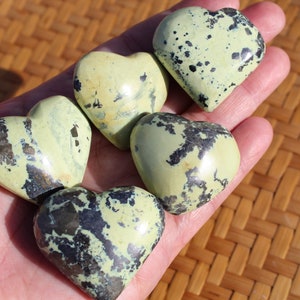 Serpentine with Pyrite Heart