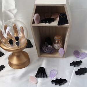 Spooky Crystal Mini Carvings | Halloween Crystals