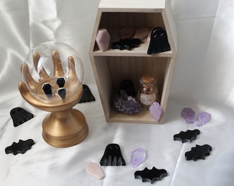 Spooky Crystal Mini Carvings | Halloween Crystals