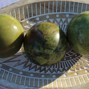 Green Opal Sphere