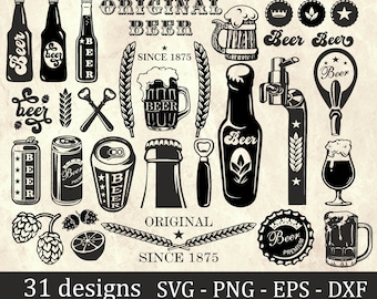 Beer Bundle SVG, alcohol svg, drinking svg, Mug Svg, Beer Glass Svg, Beer Mug Svg, beer clip art, beer cut file, beer vector, beer cricut