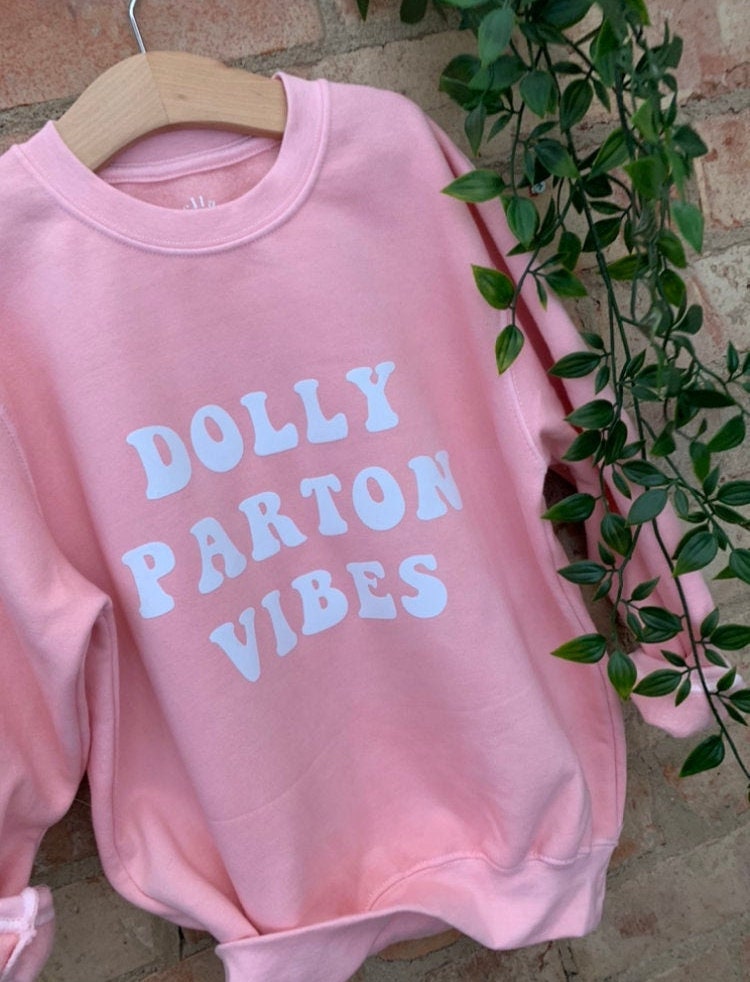 Dolly Parton Vibes Sweatshirt - Etsy