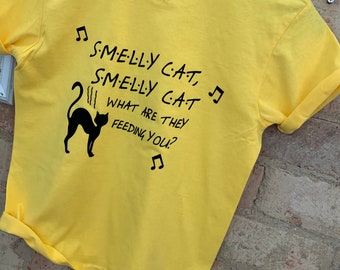 Personalised Friends Theme Smelly Cat Birthday T shirt