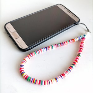New Trend, Summer 2021, Phone Charm Accessory Strap, Colorful String Phone Chain, Cell Phone Accessory, Hands-free Y2k Style Phone Chain