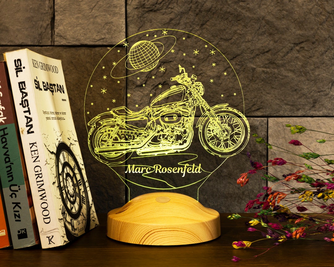 Motorcycle Lamp, Motorcycle Christmas Gift for Motorcycle Lovers