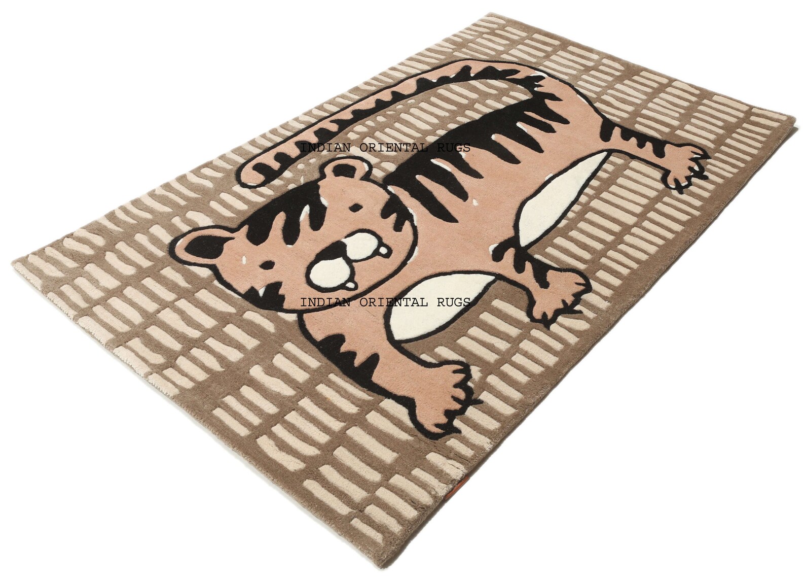Animal Rug Cat Rug 100 Woolen Hand Tufted Area Rug For Etsy