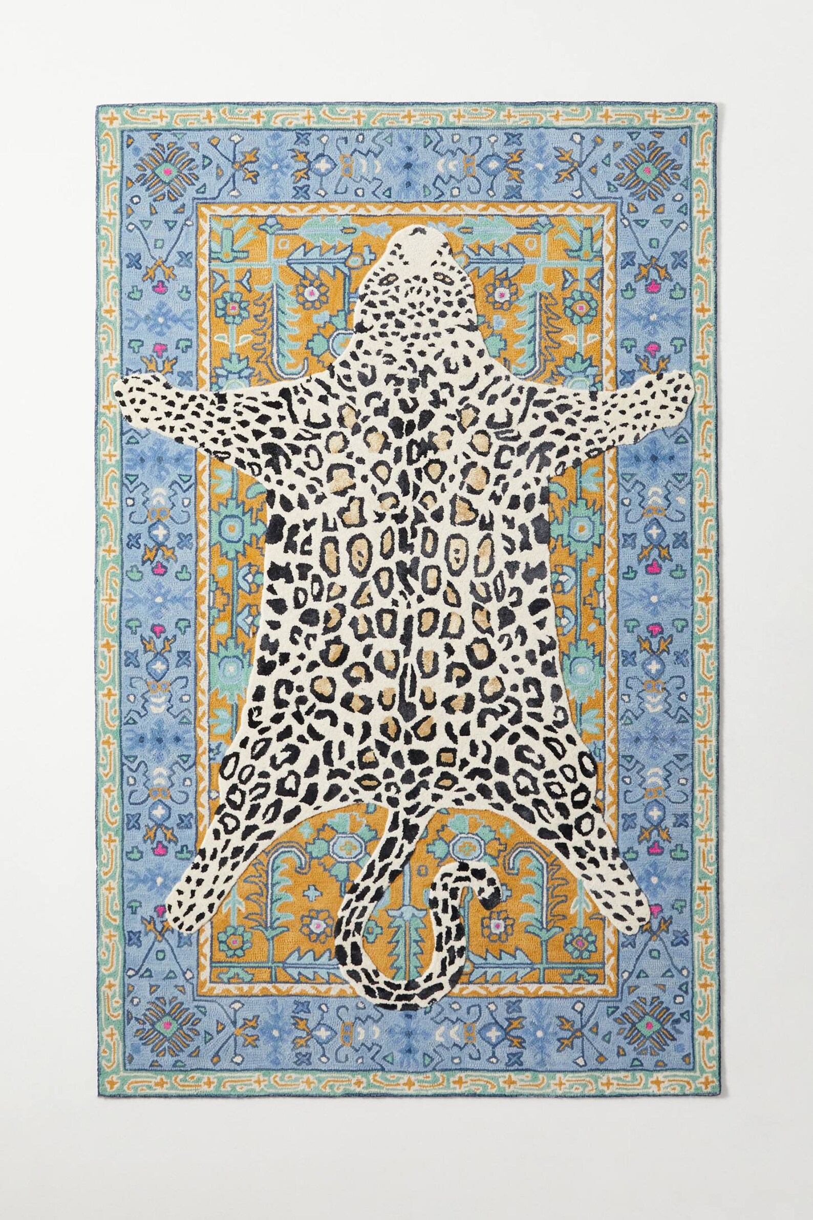 New Designed Leopard Hand Tufted Carpet 100 woolen Rug Etsy