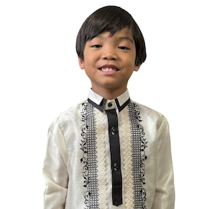 Modern barong for kids shop