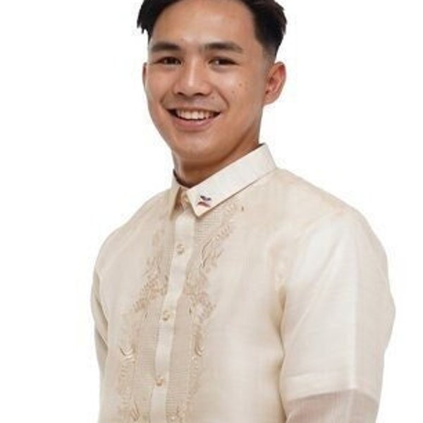 Premium Elegant Men's Piña Cocoon Classic Barong Tagalog - Carlos - MR404 | Finest Barong Tagalog Quality
