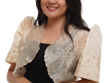 Classic Premium Filipiniana Bolero - MR696