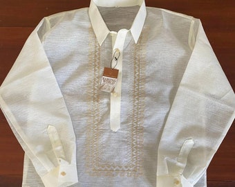 Gold Embroidery Barong Tagalog- Arthur - JY02