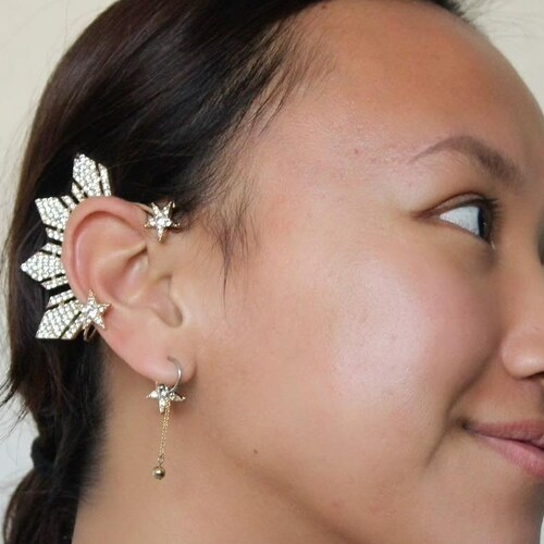Sun and Stars Filipino Ear Cuff Catriona Gray Inspired Right Etsy