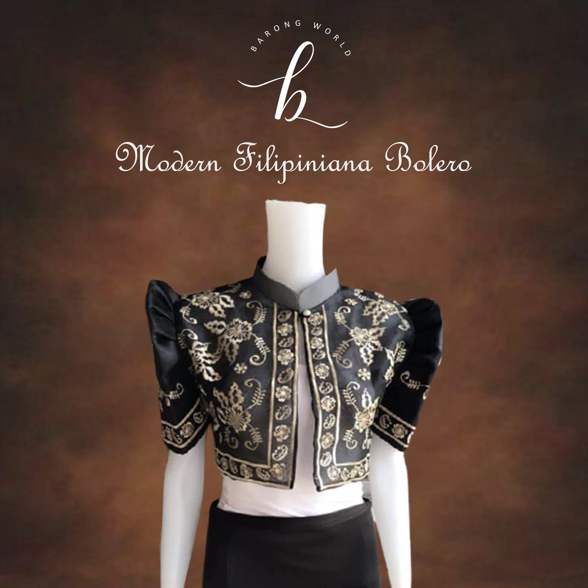 44 Best Modern Filipiniana Images Filipiniana Filipiniana Dress luisa-black-mestiza-bolero-authentic-filipiniana-attire-57-off