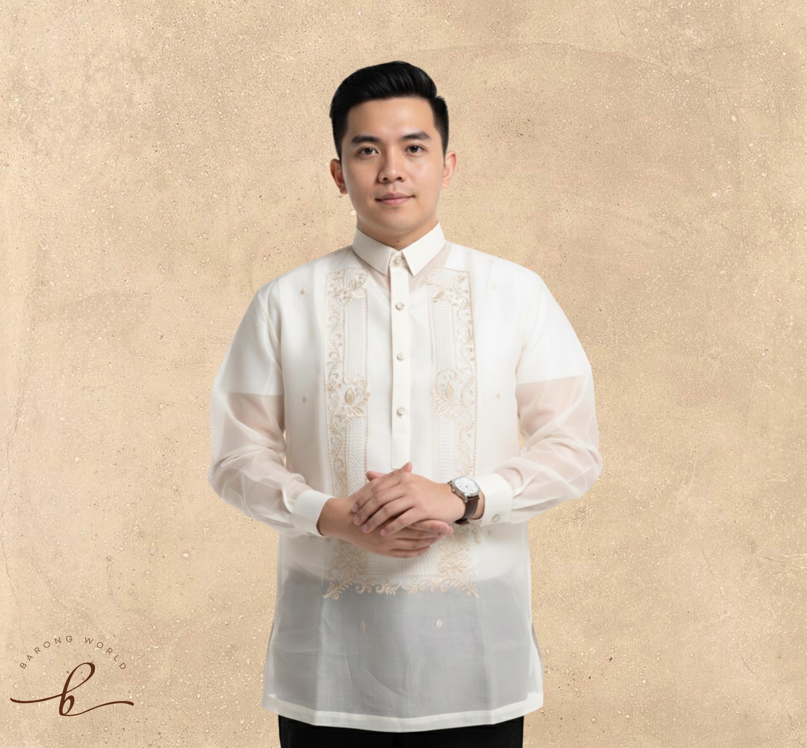 ジュシ・バロン・タガログ語: 刺繍入りフィリピンフォーマルウェア