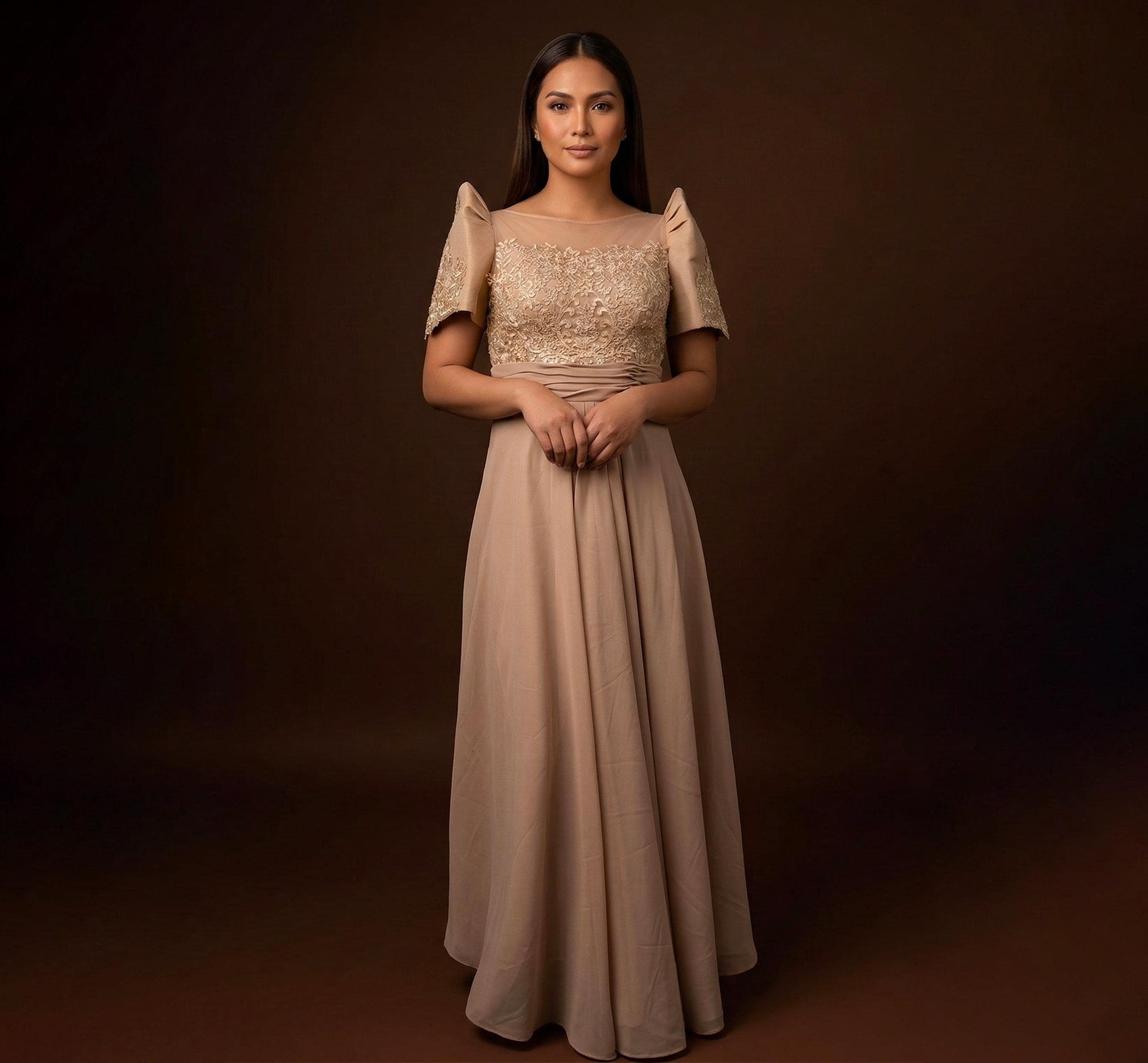Mother of Bride Filipiniana Gowns - Etsy