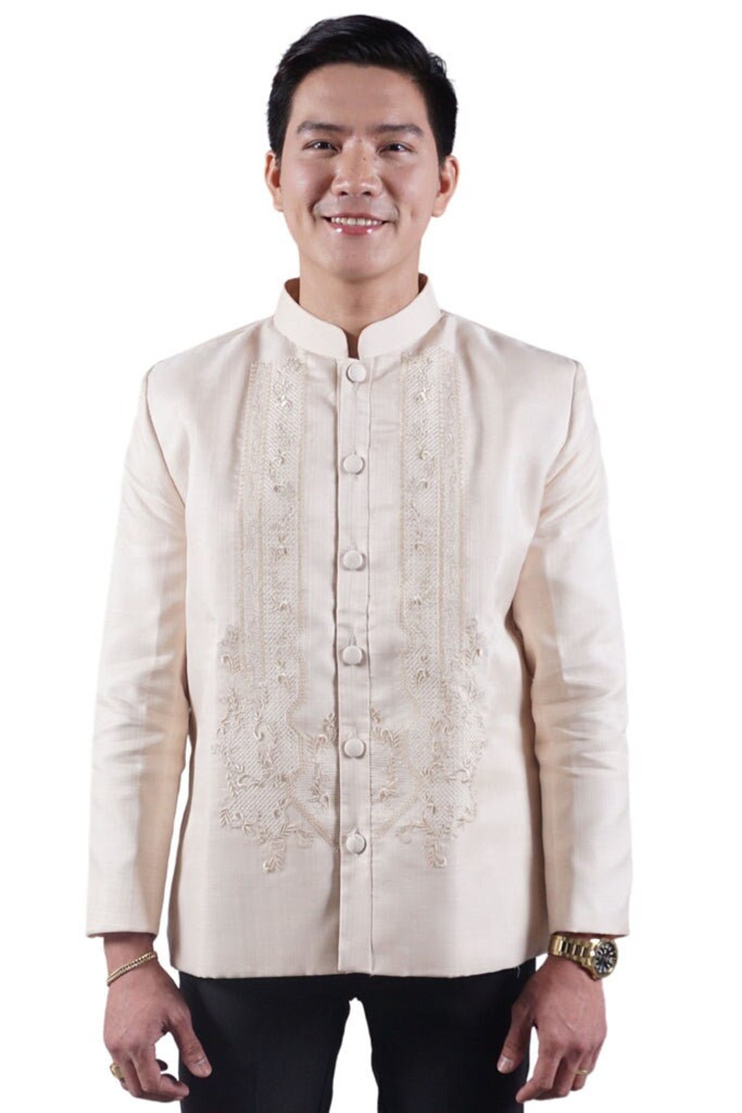 Premium Coat Barong Tagalog Philippine Wedding Coat Laurente JN32 Etsy