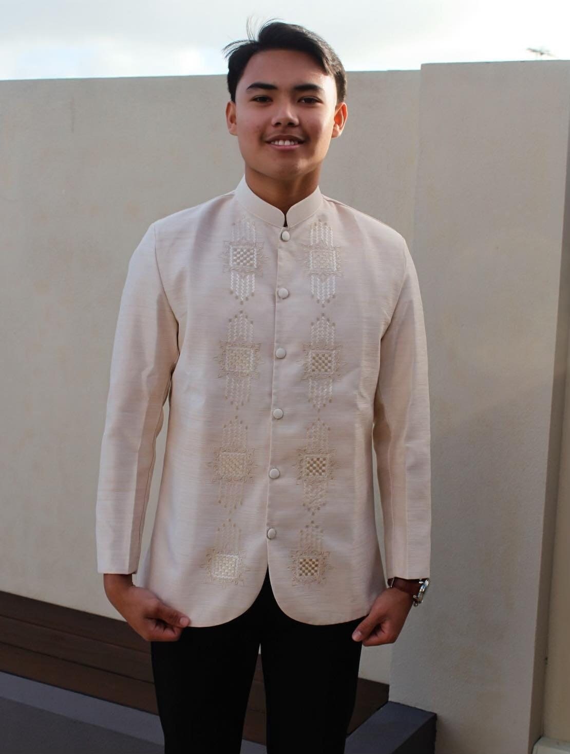 Premium Barong Tagalog Coat Barong Formal With Lining MR59 Etsy Singapore