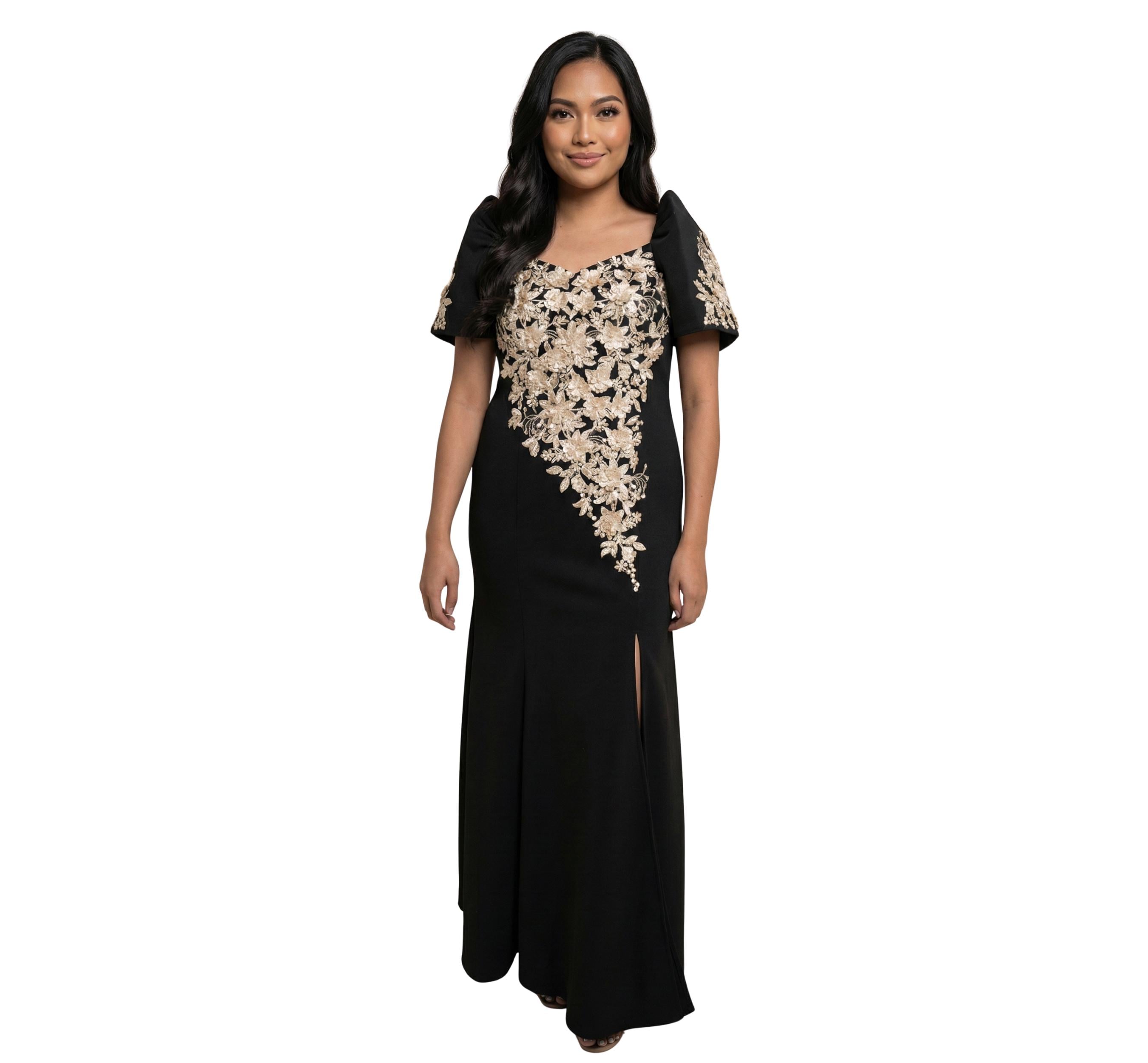 green emerald velvet dress Philippine Graduation Sash/Stole