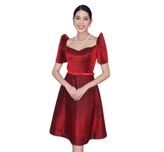 fitted filipiniana dress Filipiniana dress modern prom