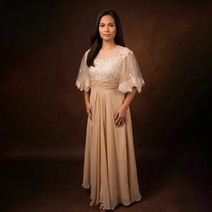 modern filipiniana dress for ninang Filipiniana Outfit For Ninang Wedding Latest Gown Design For Ninang Wedding  Attire Wedding Gown For