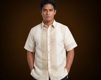 Jusilyn Short Sleeves Barong Tagalog - JJ118
