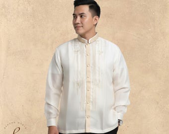 刺繍入りオーガンザ バロン タガログ語: フィリピンの古典的な