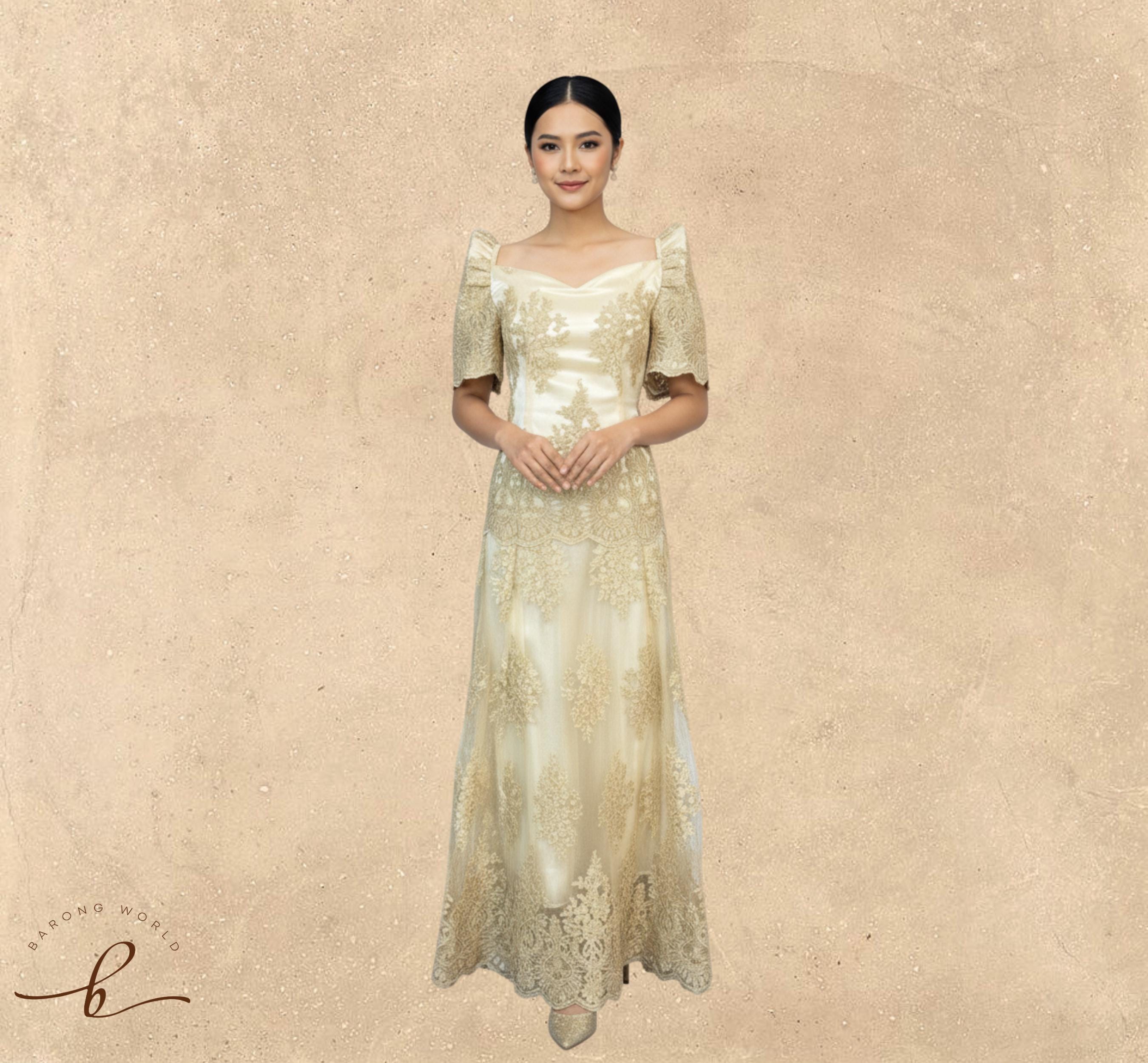 Mother of the Bride Filipina Dress