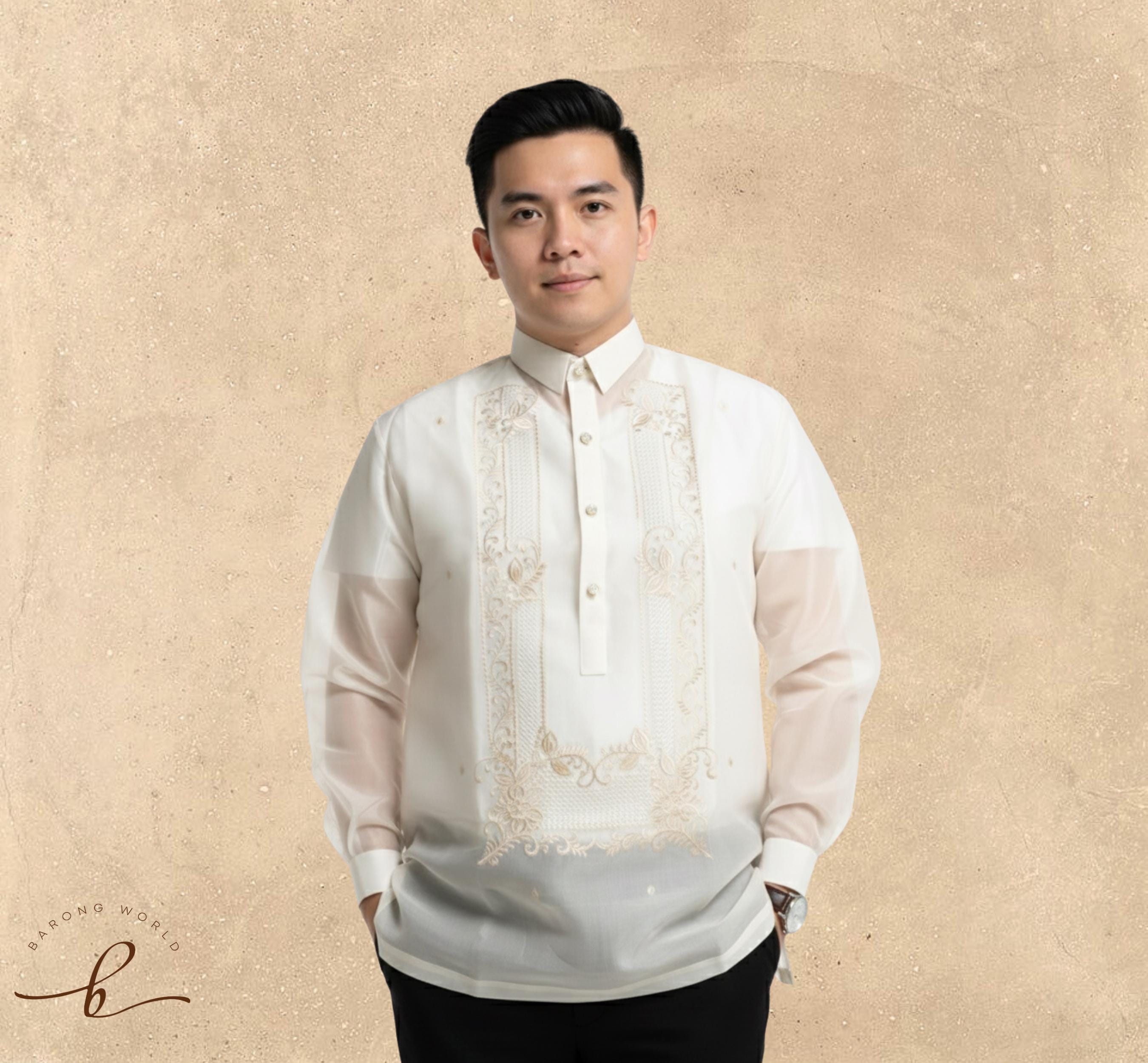 ジュシ・バロン・タガログ語: 刺繍入りフィリピンフォーマルウェア