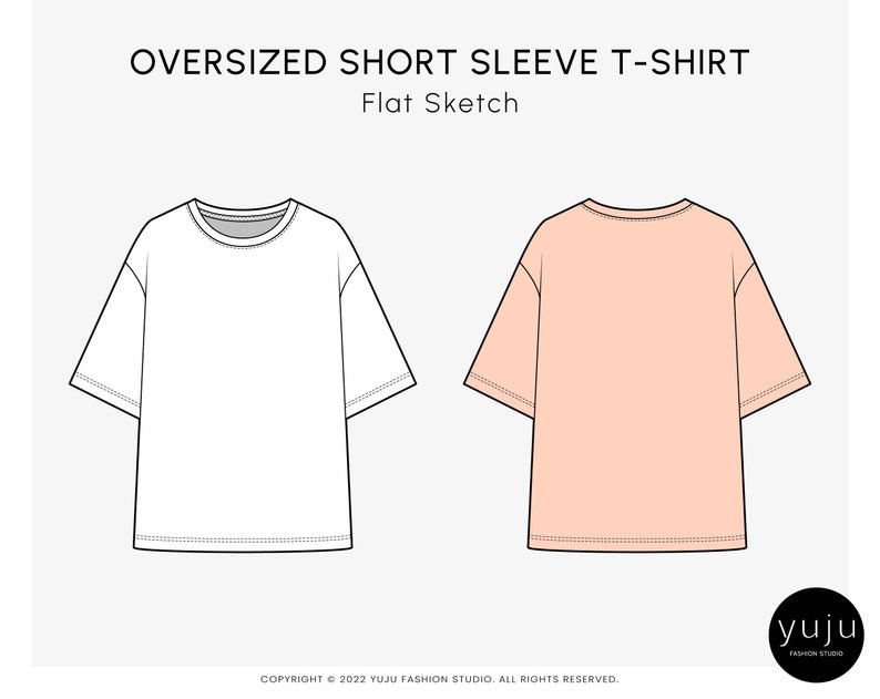 flat sketch shirt