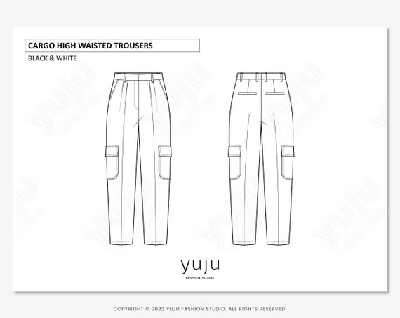 Formal Pant Roll Bottom Cuff Flat Stock Vector (Royalty Free) 2098930288 |  Shutterstock
