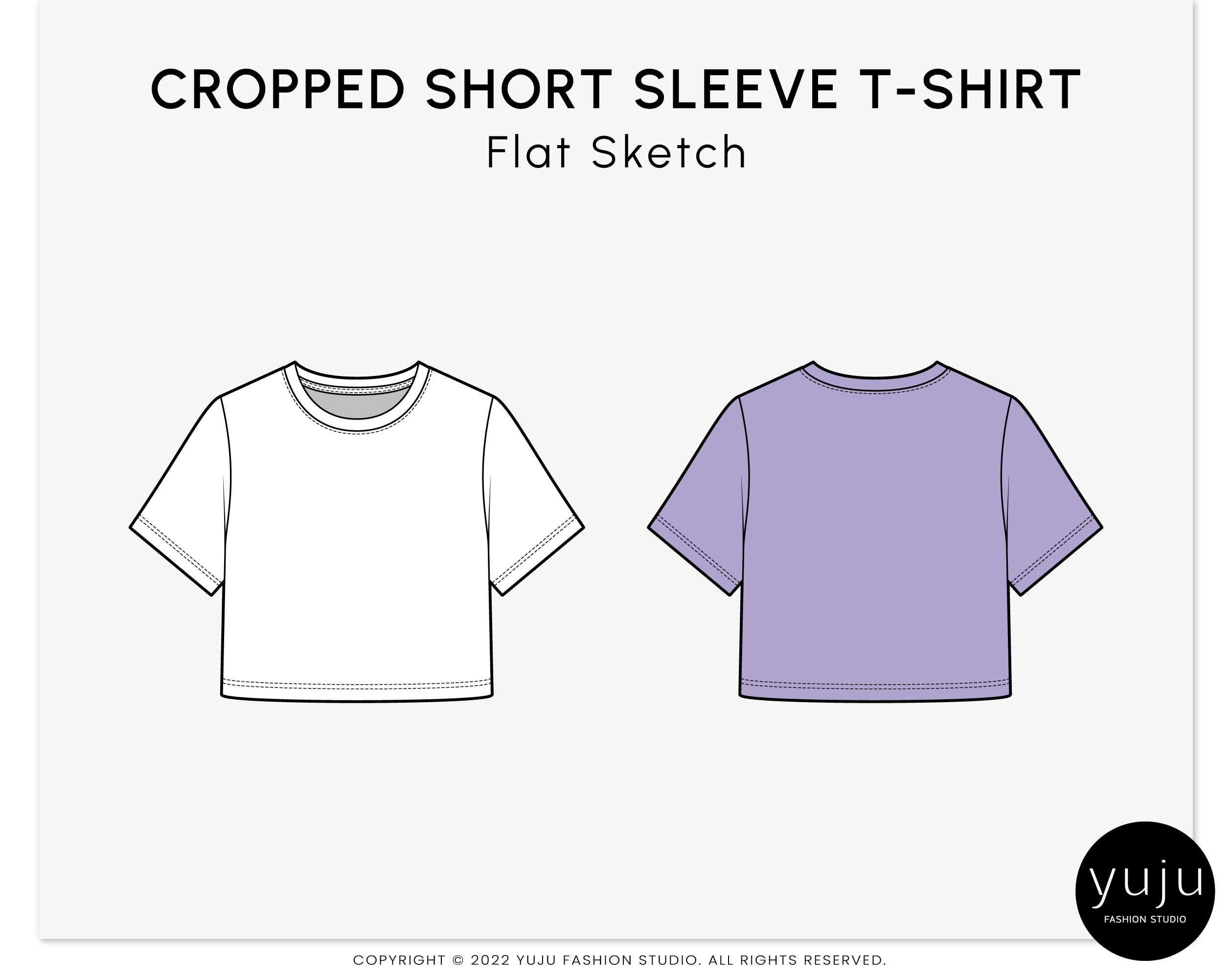 【CPGN STUDIO】Sketch Fruits Short Sleeve T-Shirt Bugged Out organic cotton short sleeve kids t-shirts with