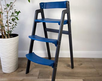 Growing wooden chair for kids Smart XL (for a kitchen island or counter height table) - Kids High Chair - Counter Height Chair