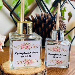 Wedding favors for guests in bulk, diffuser bottles, personalized baby shower favors, custom gift idea, baptism favors gifts, unique gifts