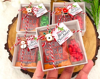 Weihnachten Heiße Schokolade Gastgeschenk, Stern Candy, Weihnachtsgeschenk