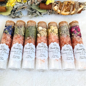 Bath Salt Test Tube, Christmas Bath Salts Gift, Bridal Shower Gift, Soaking Salts, Ritual Bath Salt, Test Tubes Bath Salts, Soothing Relaxer