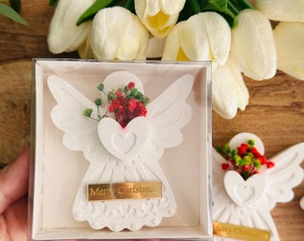 Personalized Perfumed Angel Gift Figure: Christmas Gift