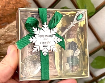 Christmas gift, Noel Gift, Coffee chocolate gift, Holiday gift,  Neighbor gift,  Chocolate box favors , Party favors, Thank you gift