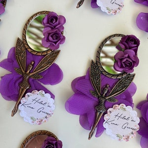 Hand Mirror Favors, Personalized Guest Luxury Favors, Henna Gifts, Bridal Shower, Engagement Favors, Personalized Wedding Favors