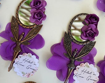 Personalized Hand Mirror Favors, Bridal Shower, Wedding